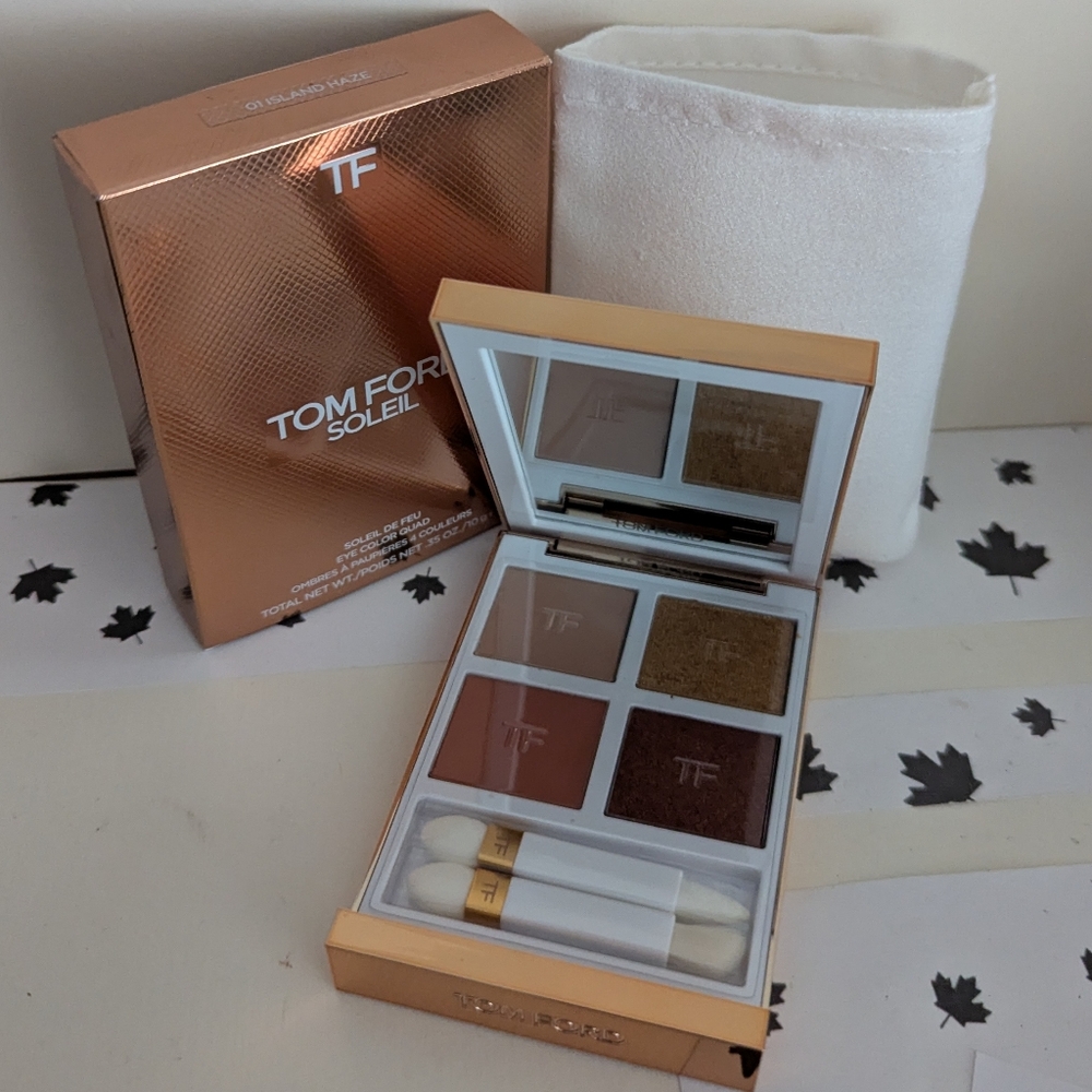 Tom Ford Soleil De Feu Eye Color Quad - 01 Island Haze